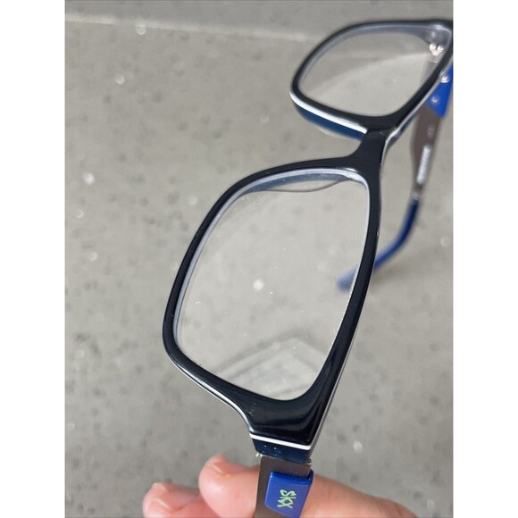 Sketchers Kids Eyeglass Frames Only SE1131 090 50-16-130 black square full rim - Picture 12 of 16